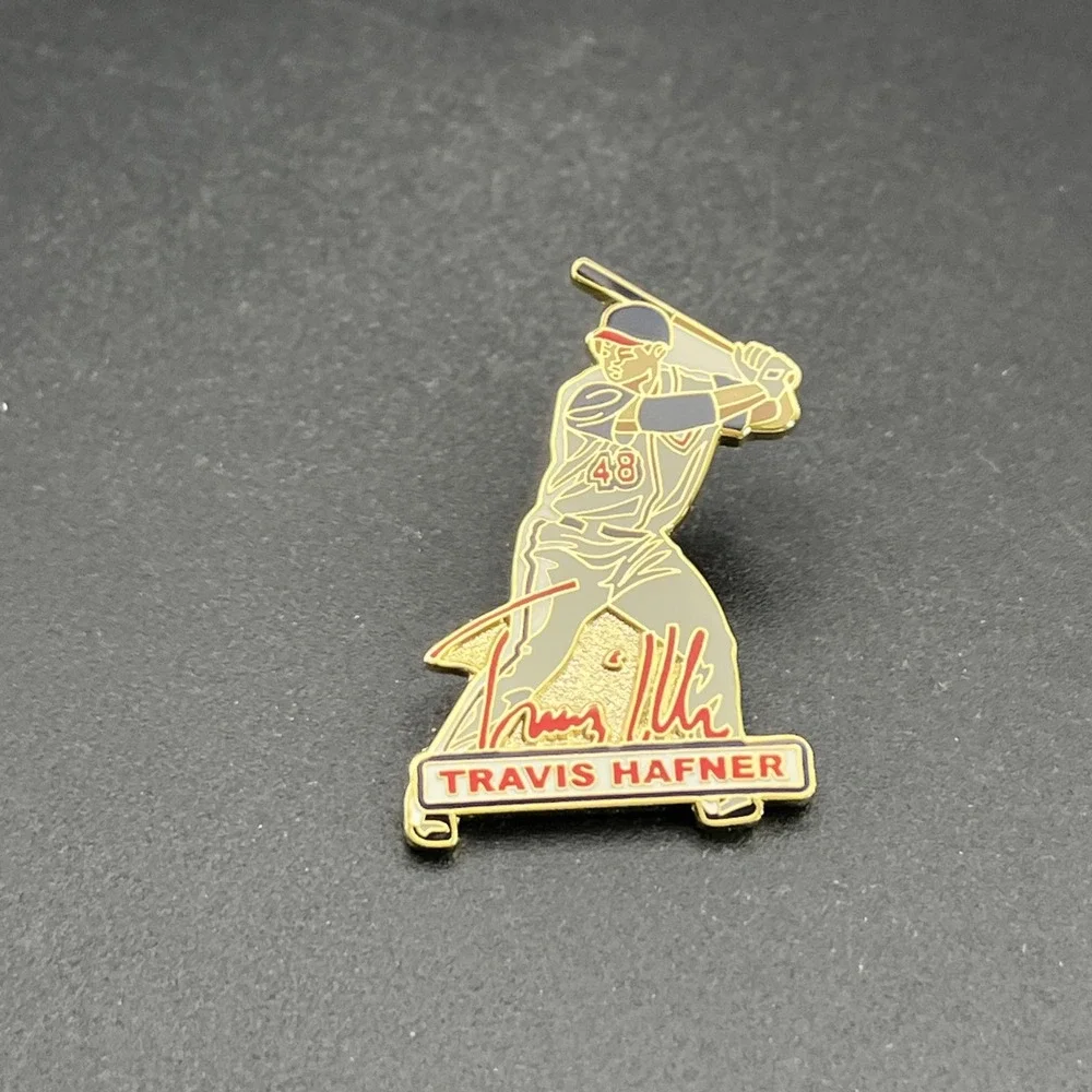 MLB Baseball Cleveland Indians Travis Hafner Lapel Hat‎ Pin